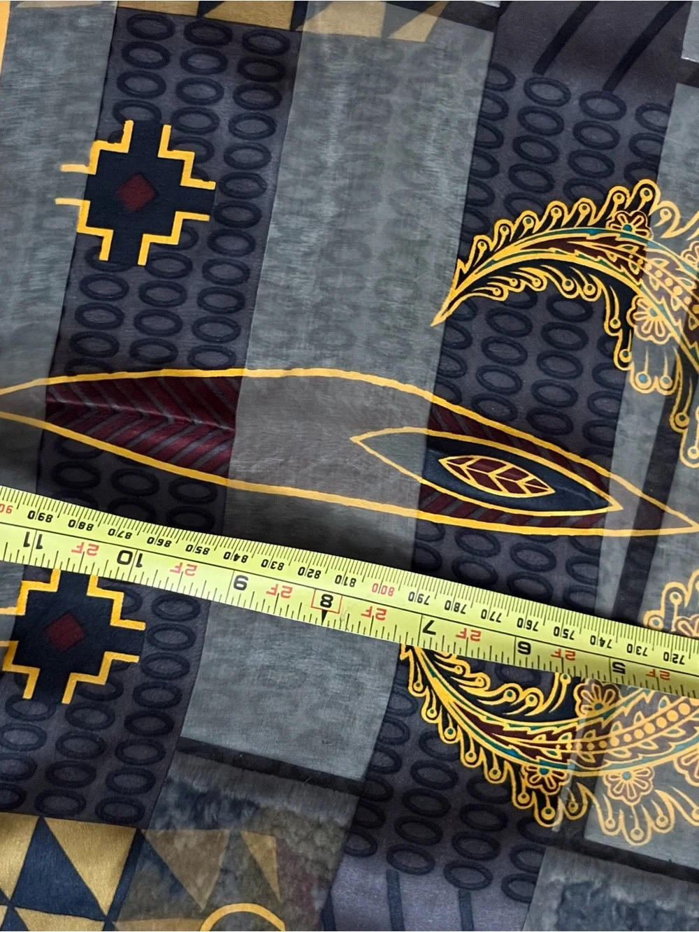 custom edition silk scarf